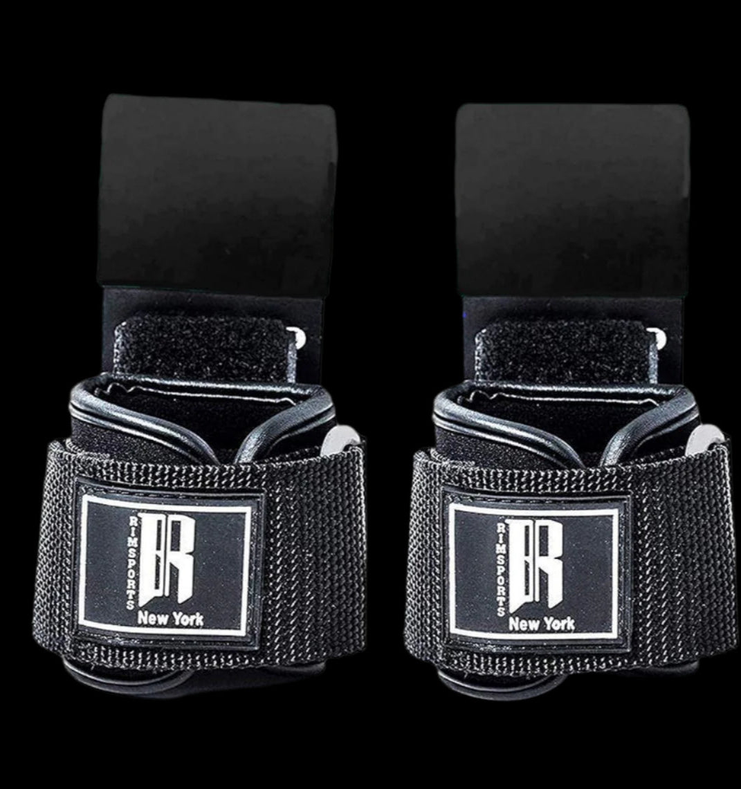 Weight Lifting Hooks Heavy Duty Lifting Wrist Straps for Pull Ups Deadlift Straps for Power Lifting Lifting Grips with Padded Workout Straps for Weightlifting Gym Gloves for Men and Women