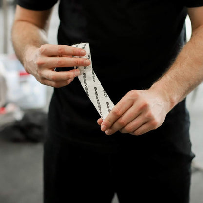 Weightlifting Adhesive Thumb Tape, Stretchy Athletic Tape Grip & Protection for Olympic Lifting, Cross Training, Powerlifting, Hookgrip