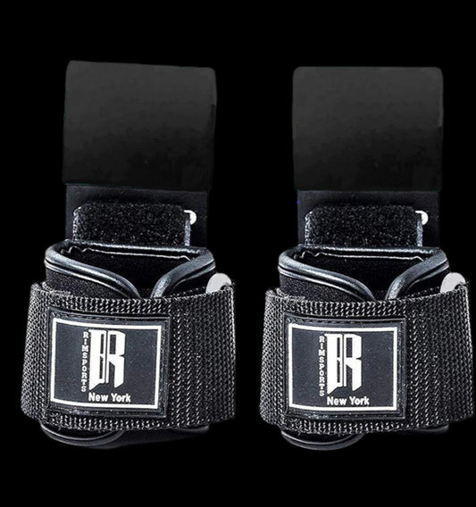 Weight Lifting Hooks Heavy Duty Lifting Wrist Straps for Pull Ups Deadlift Straps for Power Lifting Lifting Grips with Padded Workout Straps for Weightlifting Gym Gloves for Men and Women