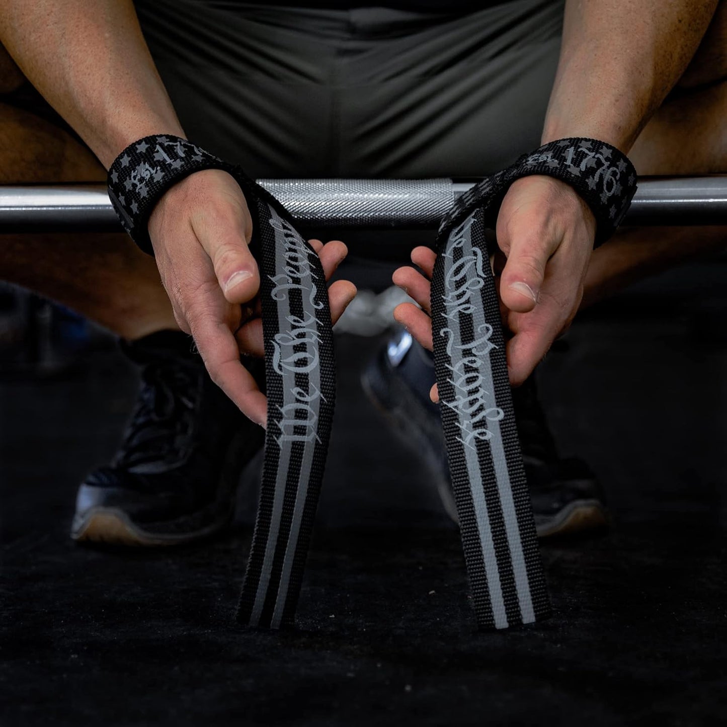 Weight Lifting Straps- Wrist Straps for Weight Lifting, Deadlifting, Exercise, Strength Training, Olympic Lifts- Pair of Gym Straps for Grip Strength on Heavy Lifts