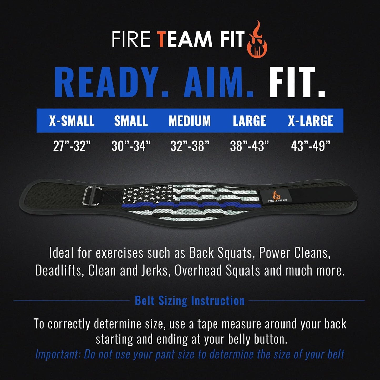 Weight Lifting Belt for Men and Women, 6 Inch, Bodybuilding & Fitness Back Support for Cross Training Workout, Squats, Lunges