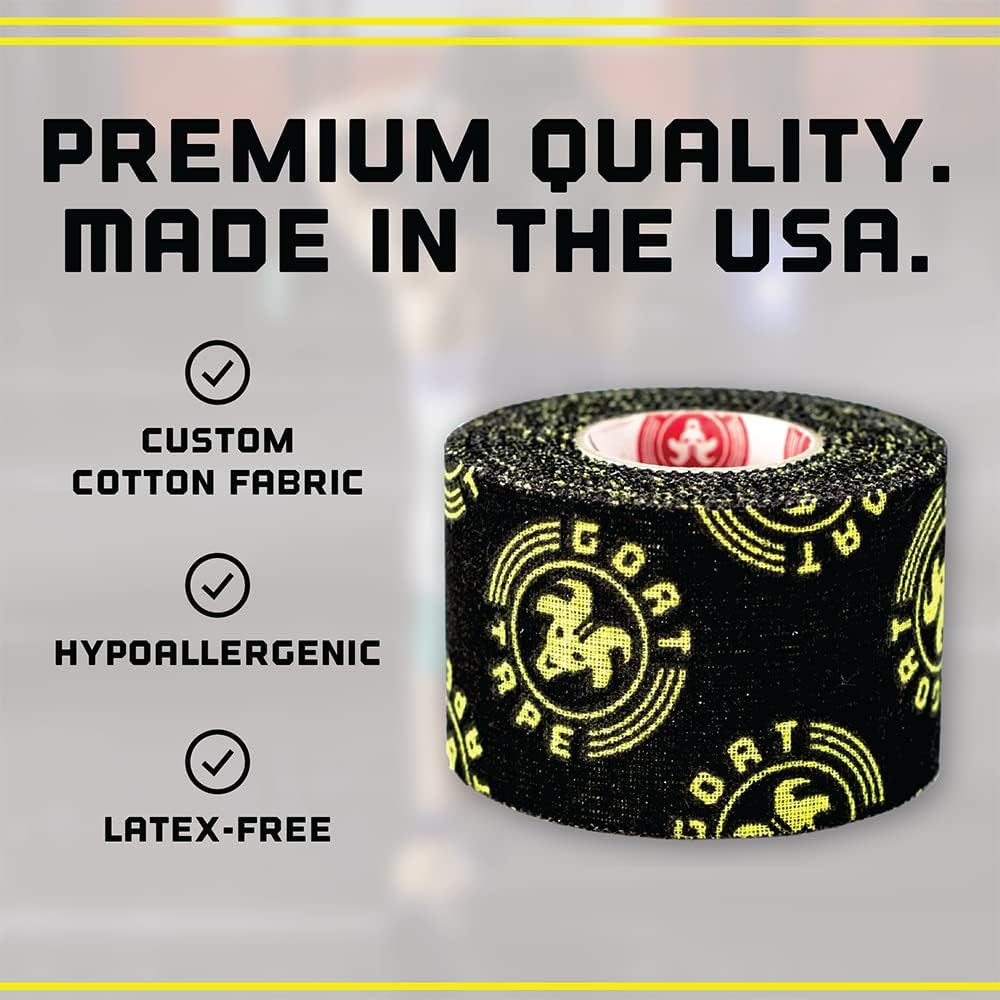 Scary Sticky Premium Athletic Tape | Weightlifting Tape | Thumb Tape for Hook Grip – Sticks with You through the Toughest Fitness Workouts and Lifts